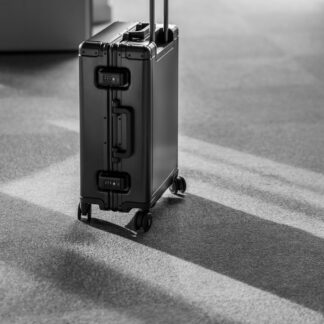 Black Aluminum Suitcase