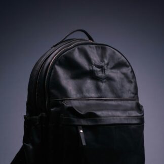 Black Canvas Backpack