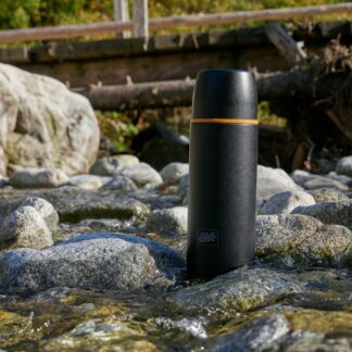 Black Vacuum Flask, 1 L