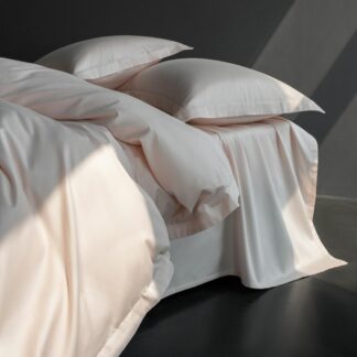 Blush Cotton Sateen Sheet Set