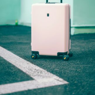 Blush Pink Carry-On Suitcase