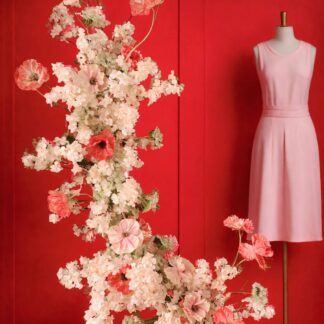 Blush Pink Sheath Dress