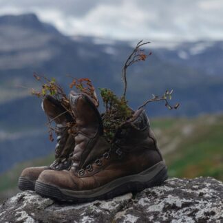 Brown Trail Hiking Boots