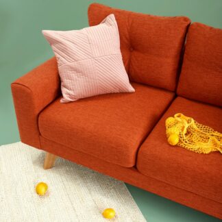 Burnt Orange Sofa