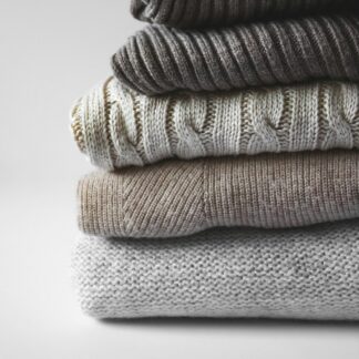 Cable Knit Wool Sweater