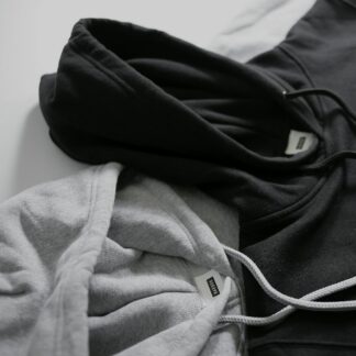 Charcoal Zip Hoodie