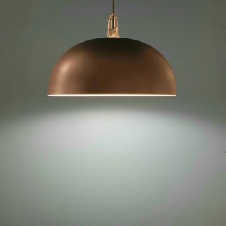 Copper Dome Pendant Light