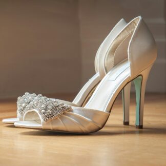 Crystal Bridal Heels