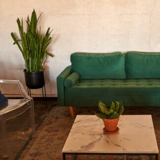 Emerald Green Sofa
