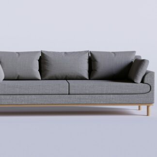 Gray Three Seater Sofa