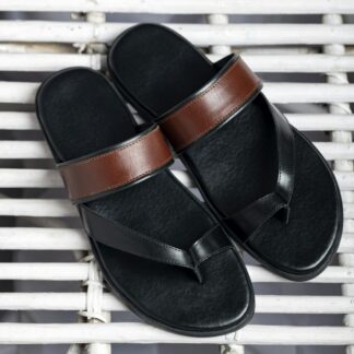 Leather Toe Loop Sandals