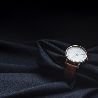 Minimal White Dial Watch