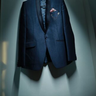 Navy Wool Blazer