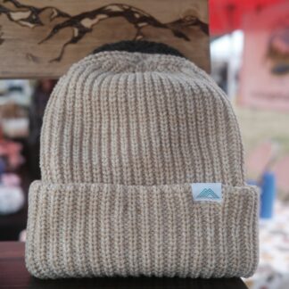 Oat Ribbed Beanie