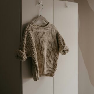 Oatmeal Wool Pullover