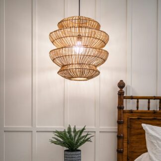 Rattan Pendant Light