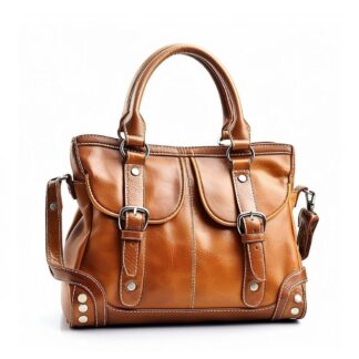 Tan Leather Handbag