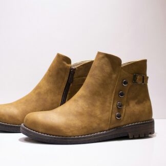 Tan Suede Ankle Boots