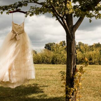 Tulle Garden Wedding Gown