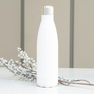 White Insulated Bottle