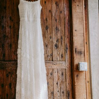 White Lace Maxi Dress