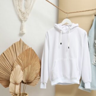 White Pullover Hoodie