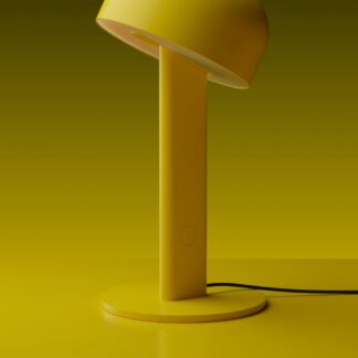 Yellow Mushroom Lamp
